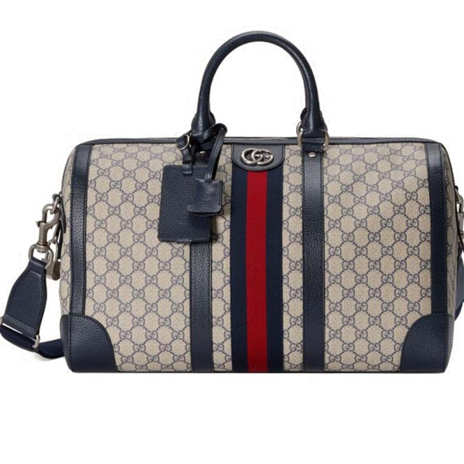 GUCCI OPHIDIA MEDIUM DUFFLE BAG ‎681295 9C2SN 4076 （44*27*24cm）